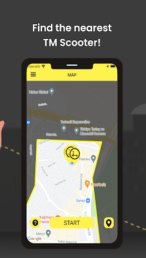 TMRide Scooter Screen 2