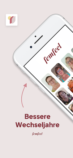 Android application femfeel: Die Wechseljahre App screenshort