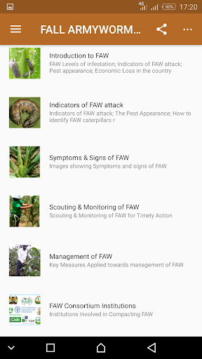 FALL ARMYWORM (FAW) Screen 2