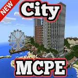 Deep Ocean City map for MCPE icon
