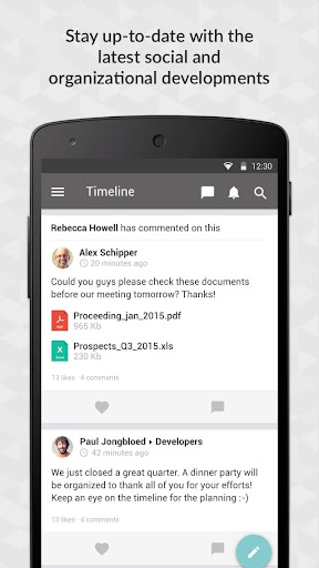 Android application TeamFDRG screenshort
