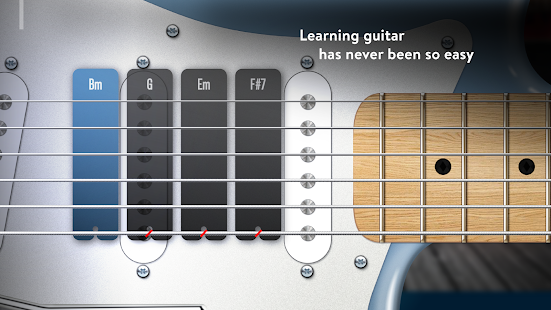 Real Guitar: lessons & chords Captura de tela