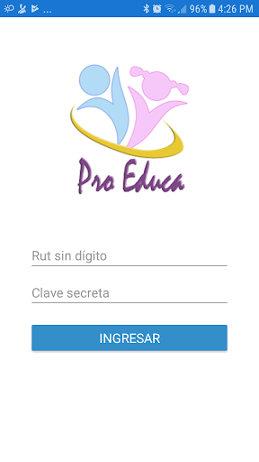 Android application Proeduca Phone screenshort