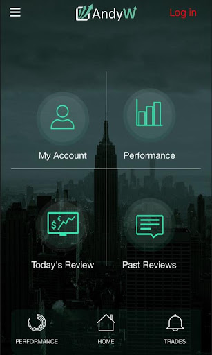 Android application AndyW Forex Trader screenshort