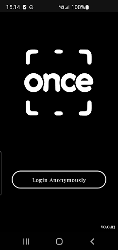 Android application Once - sharing video safely. screenshort