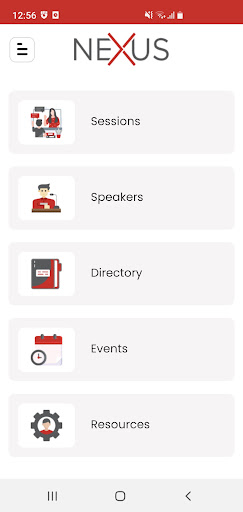Android application NEXUS Leaders screenshort