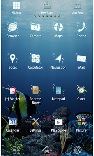 Sea Life Wallpaper Theme Screen 3