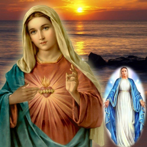Mother Mary Wallpaper logo