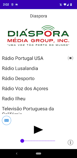 Android application Diaspora screenshort