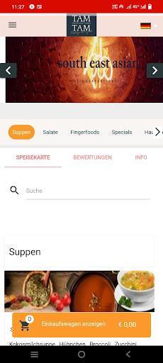 TAM TAM Düsseldorfeed Screen 2