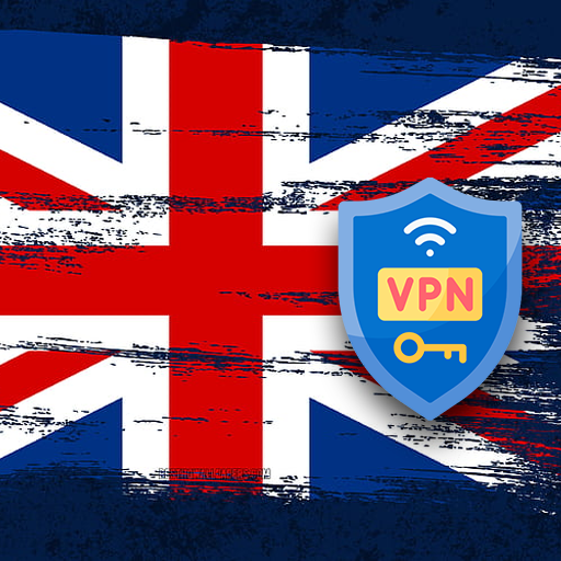 VPN UK - IP for UK logo