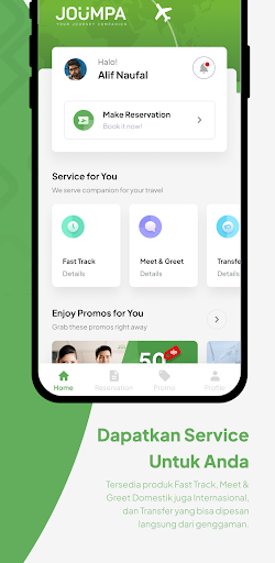 Joumpa for Customer Screen 2