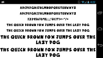 screenshot of Fonts Message Maker