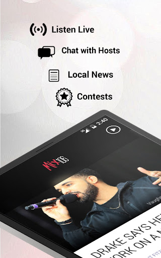 Screenshot of Mix 106 Radio (KCIX)