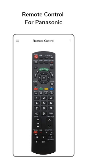 Remote for Panasonic TV