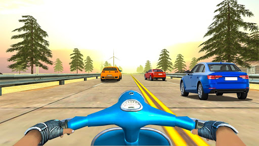 VR Highway Traffic Bike Racer Screen 3