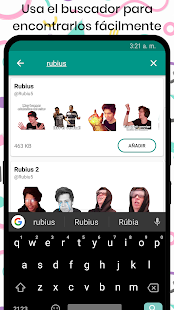 Stickers de Youtubers para WA Screenshot