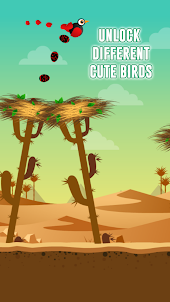 Flying Bird: Fun Egg Drop Game