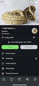 Reptile Rocket: pet tracker 1.5.4 (Subscription)