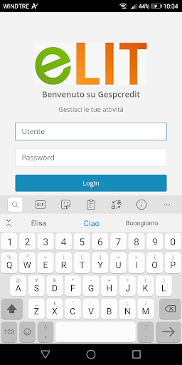 Android application GespCredit screenshort