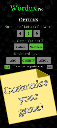 Android application Wordux Pro screenshort