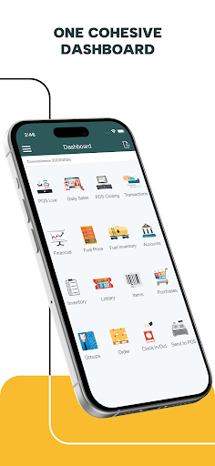 Android application Modisoft Back Office screenshort