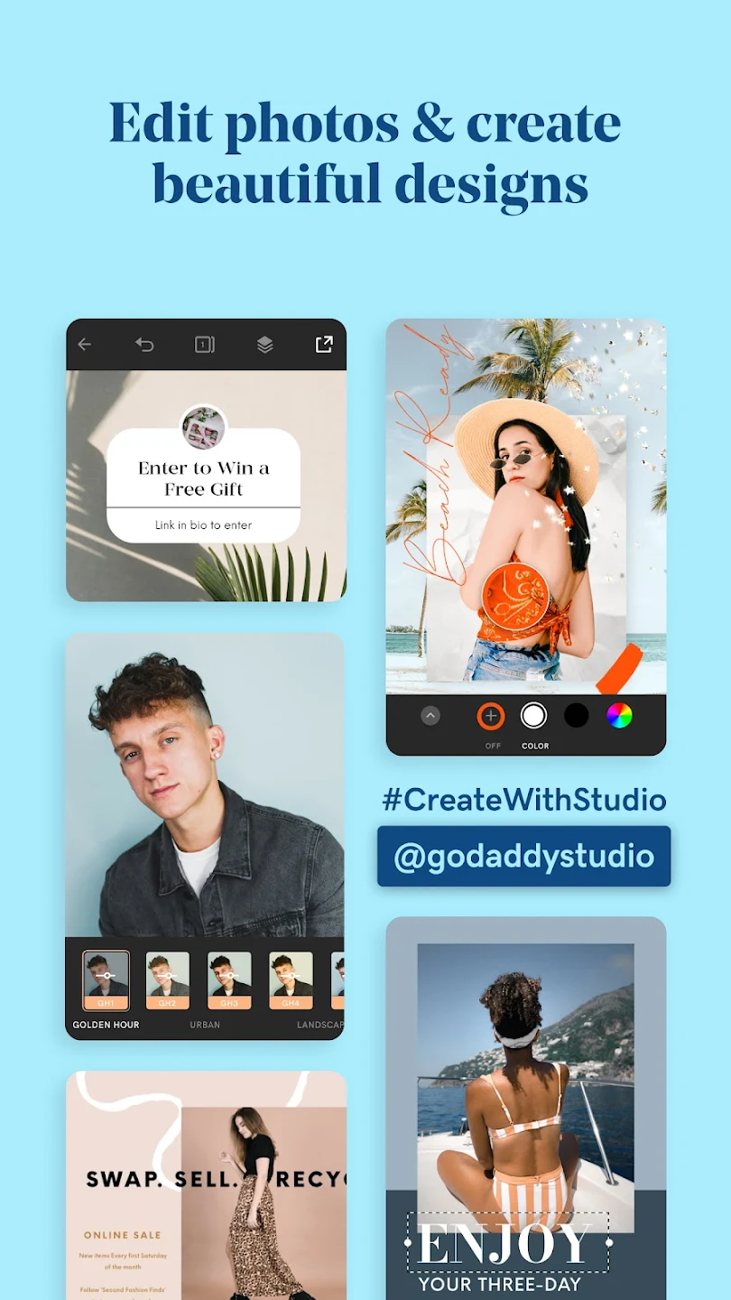 GoDaddy Studio Mod