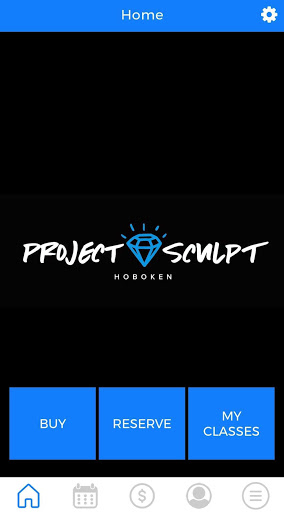 Android application Project Sculpt screenshort