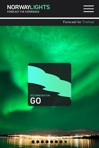Android application Norway Lights screenshort