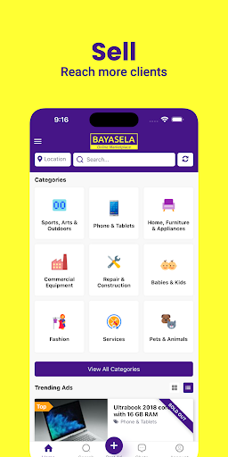 Android application Bayasela Nigeria: Buy & Sell screenshort