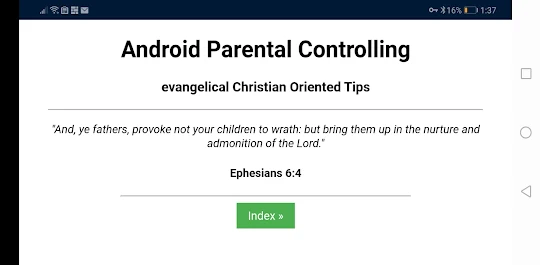 Android Parental Control - Chr