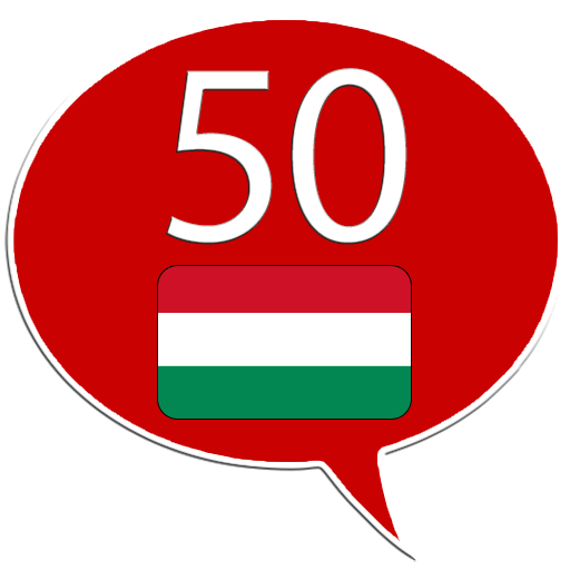 Learn Hungarian - 50 languages logo