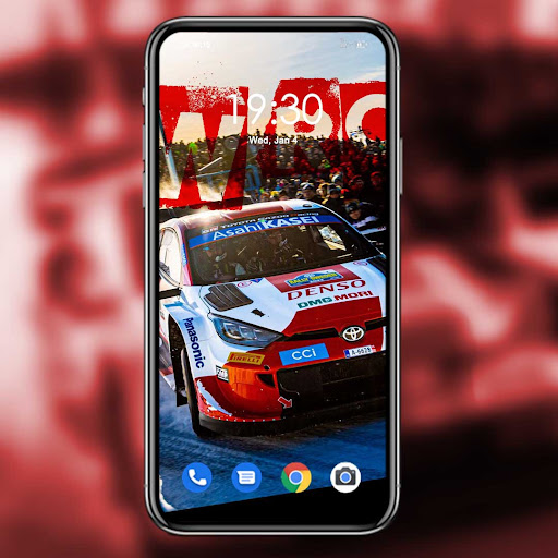 Android application Rally Car Wallpaper HD screenshort