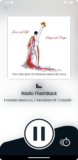 Android application Radio Flashback (( Saudade )) screenshort