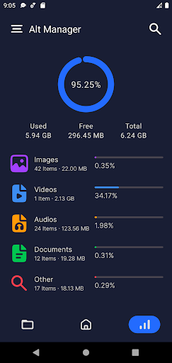 Alt File Manager Screen 3