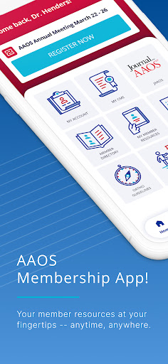 Android application Membership App - AAOS screenshort