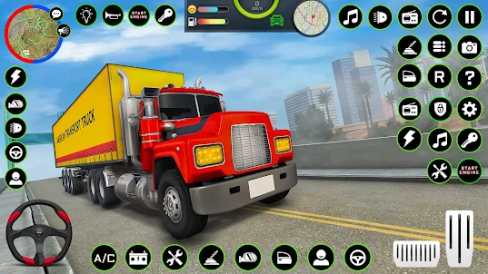 American Truck Driving Game 3D