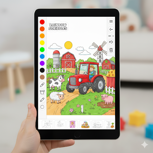 Color Party - Coloring Drawing