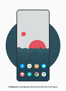 Flat Pie - Icon Pack Screenshot