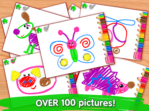 Bini Drawing for kids games  screenshots 15