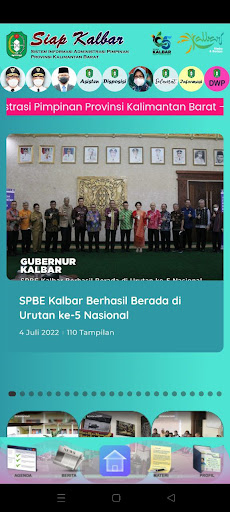 SIAP KALBAR Screen 2