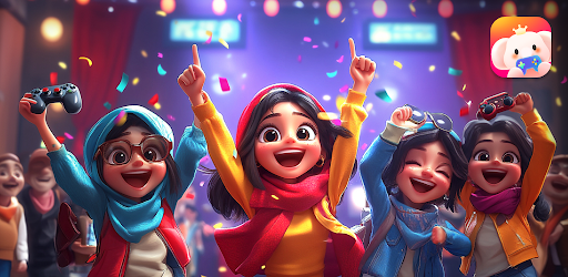 GameParty- العب ودردش شعار الغلاف الرسمي لتطبيق الأندرويد