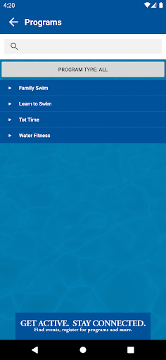 Molalla Aquatic Center Screen 3