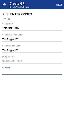 RSPL BPA Screen 2