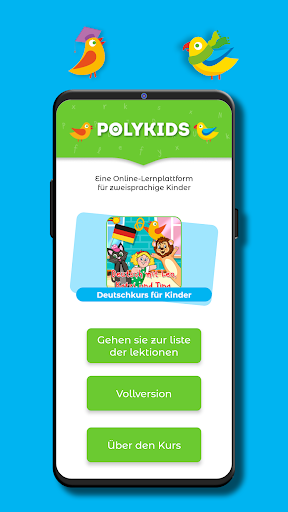 Android application Deutschkurs für Kinder screenshort