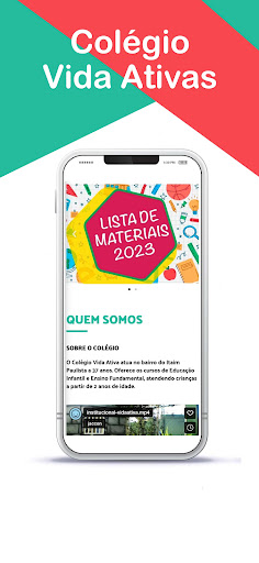 Android application Vida Ativa screenshort