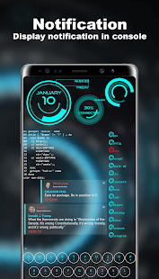 Futuristic Launcher Pro Screenshot
