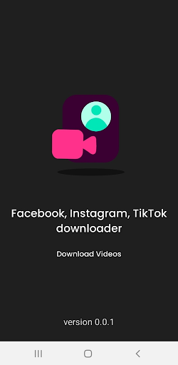 Android application video downloader no watermark screenshort