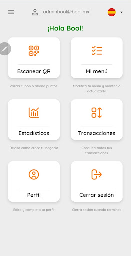 Bool - Negocios Screen 2