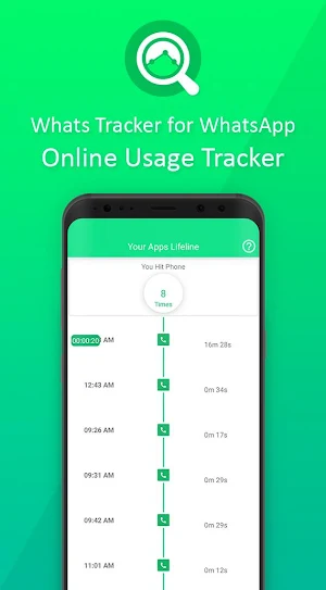 Whats tracker for WhatsApp - Online usage tracker screenshot 4